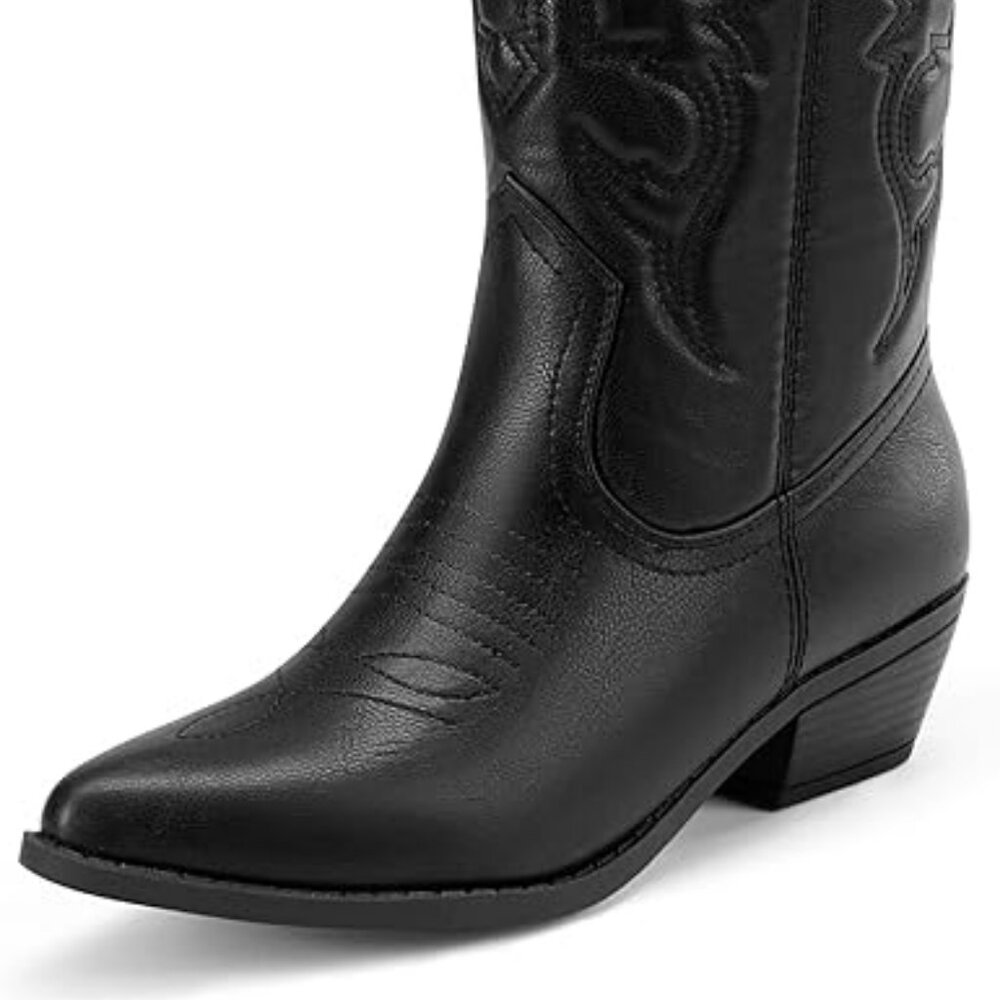 DREAM PAIRS Women's Wide Calf Cowboy Boots - New in box